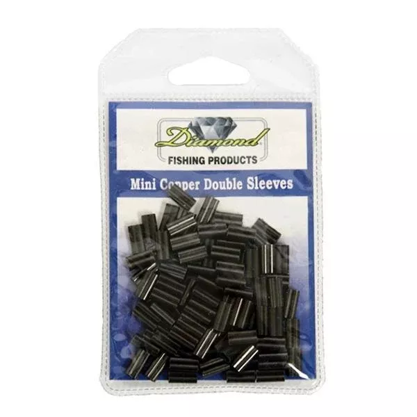 Momoi Diamond Mini Copper Double Sleeves - Size 1.3 - 100 Pack