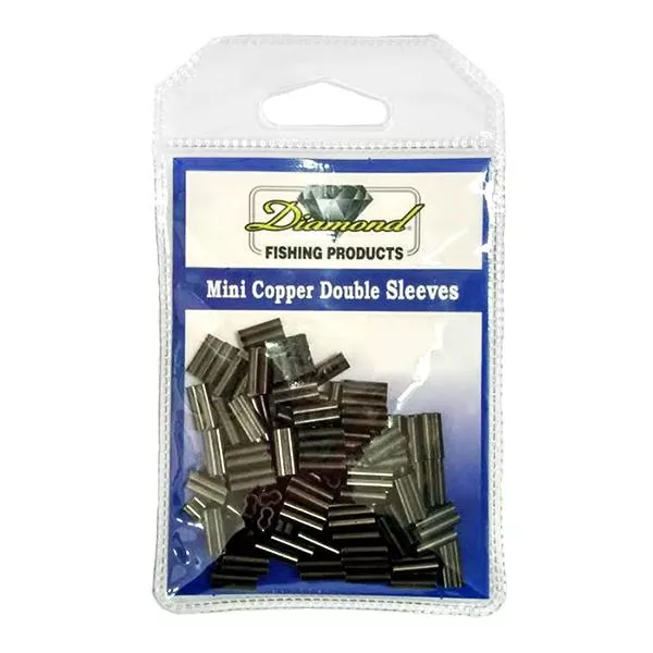 Momoi Diamond Mini Copper Double Sleeves - Size 1.9B - 50 Pack