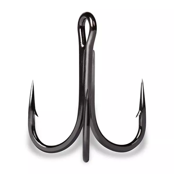 Mustad Treble Black Nickel Hook - 3X Strong - 5 Units