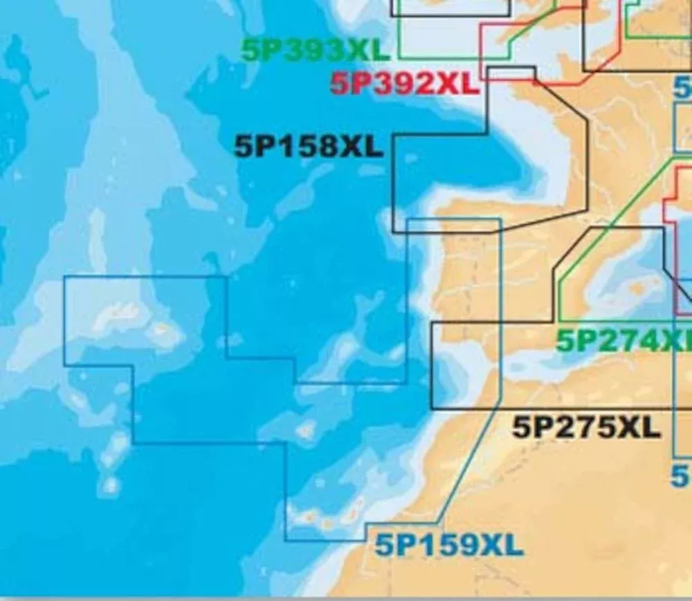 Navionics Platinum+ 5P158XL Bay of Biscay