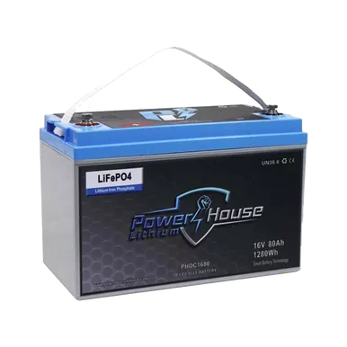 PowerHouse Lithium Battery - 16V 80Ah