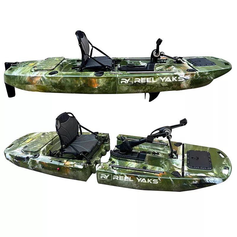 Raider 9.5ft Propeller Drive Modular Fishing Kayak