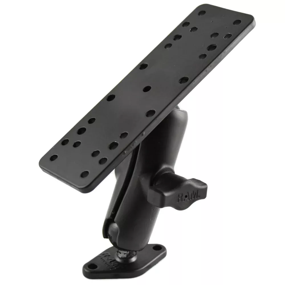 RAM Mount 1" Ball Mount w/6.25" X 2" Rectangle BaseDiamond Base [RAM-B-111-238U]