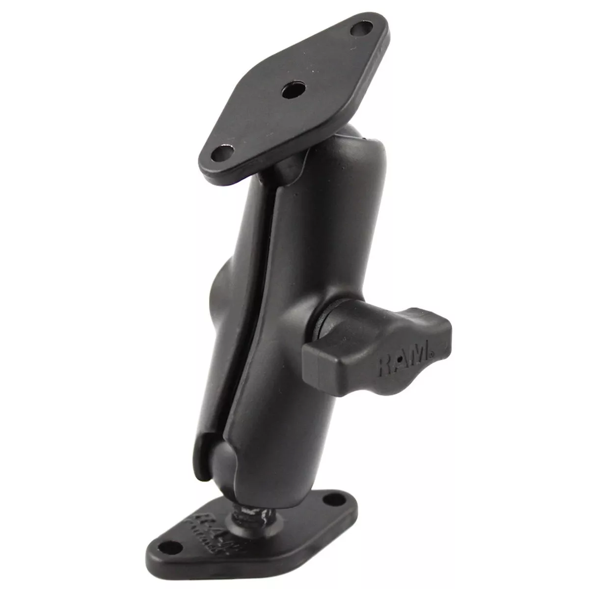 RAM Mount 1″ Diameter Ball Mount w/2 Diamond Bases [RAM-B-102U]