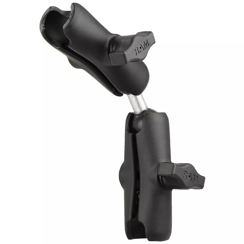 RAM Mount Double Socket Arm w/Dual ExtensionBall Adapter [RAM-B-201-201U]