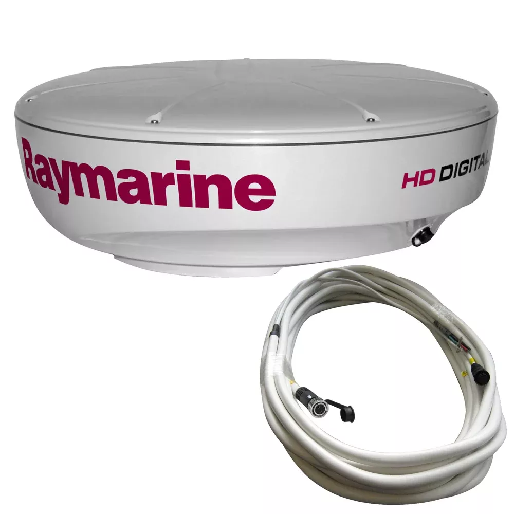 Raymarine RD418HD HD Digital Radar Dome with 10M Raynet Data Cable (T70168)