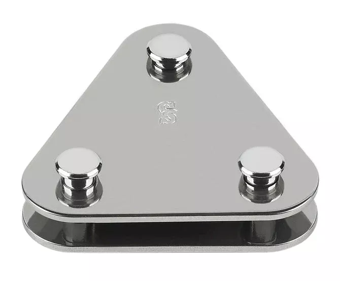 Schaefer Plate, 5/8" Pin/1/2" Pin Triangle