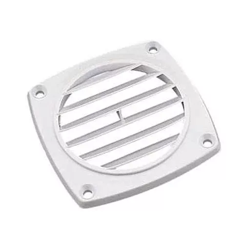 Sea-Dog Line Flush Thru Vent, White 3-11/16"