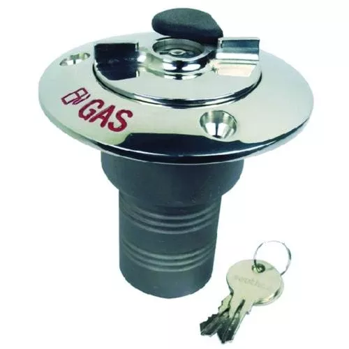 Seachoice Stainless Steel Gas Fill With Locking Cap - Includes 2 Keys