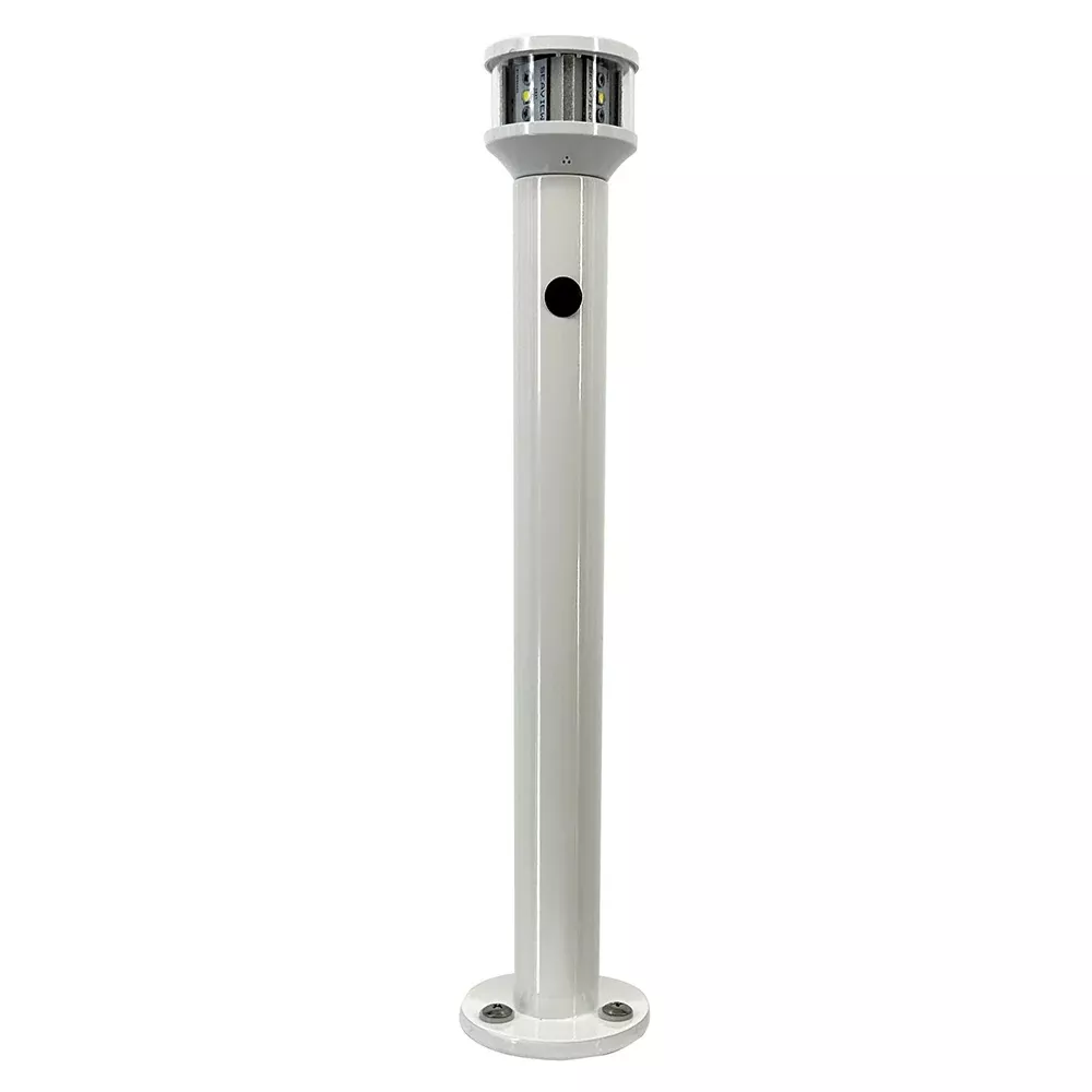 Seaview 12" Fixed Light Post with C5 Certified All-Round LED Light (SVLTP12LEDC5)