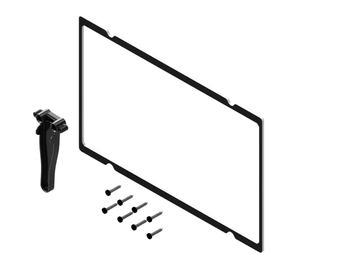 Simrad 16" NSS EVO2 & ZEUS2 Dash mount Kit