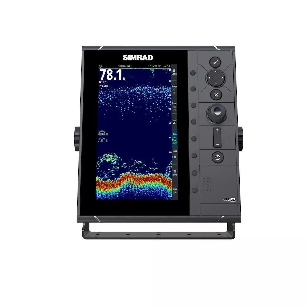 Simrad Pro S2009 Dedicated Fish Finder, 9 " portrait display