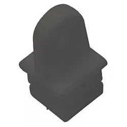 Square Top Insert Nylon Black 7/8"