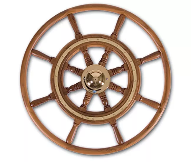 Stazo Type 07 Retro Classic Brass Steering Wheel