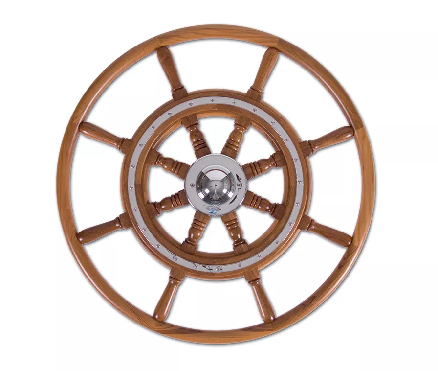 Stazo Type 07 Retro Classic Chrome Steering Wheel