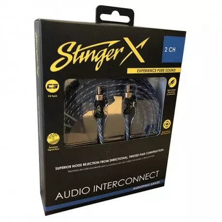 Stinger X1 Series 2 Channel Interconnect RCA