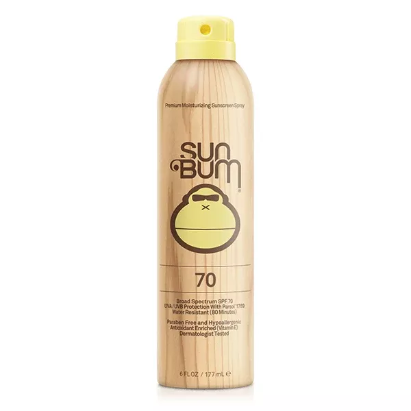 Sun Bum Original SPF 70 Sunscreen Spray - 6 Ounces