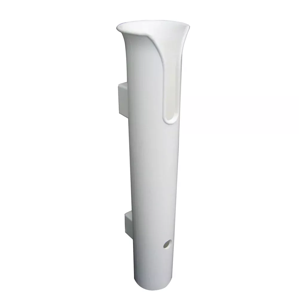 Taco Poly Stand-Off Rod Holder - No Hardware - White