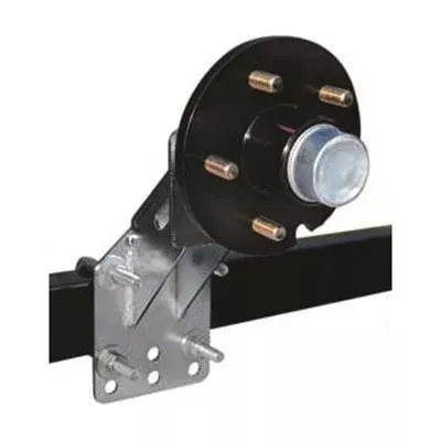 Tie Down Spare Hub and Tire Carrier