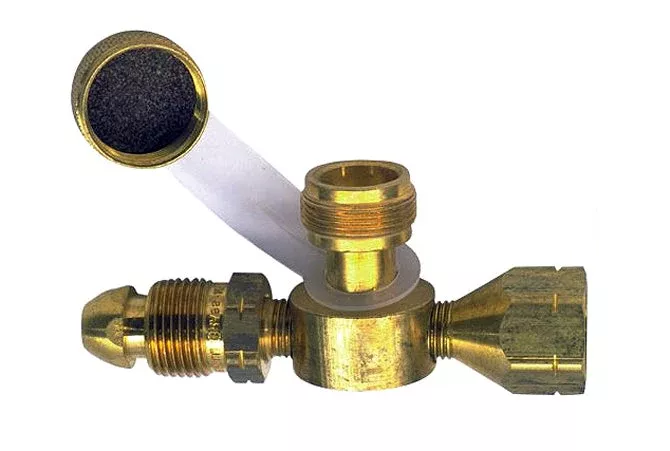 Trident High Pressure Gas Grill Connection Tee