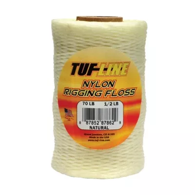 Tuf-Line Nylon Rigging Floss Plastic Container With Cutter