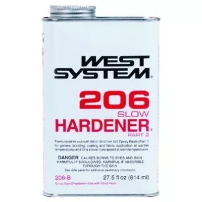 West System 206A Slow Hardener .86 Quarts