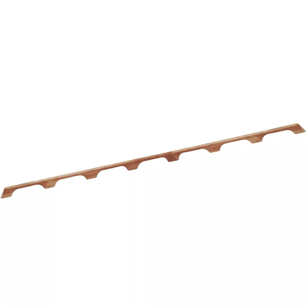 Whitecap Teak Handrail - 7 Loops - 73"L
