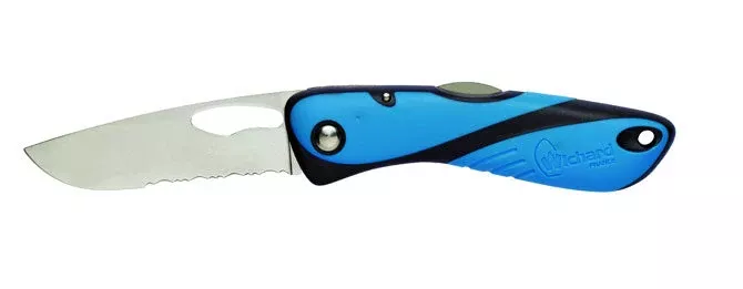 Wichard Knife Offshore Serrated Blue