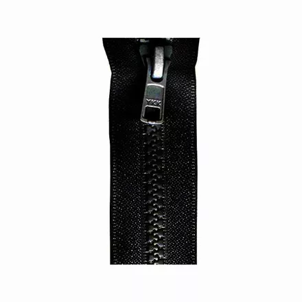 YKK Vislon No. 10 Zipper - Black - Precut